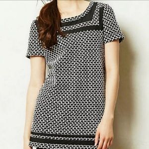 Anthropologie Postmark Basket Weave Mod Tunic Top Size Medium